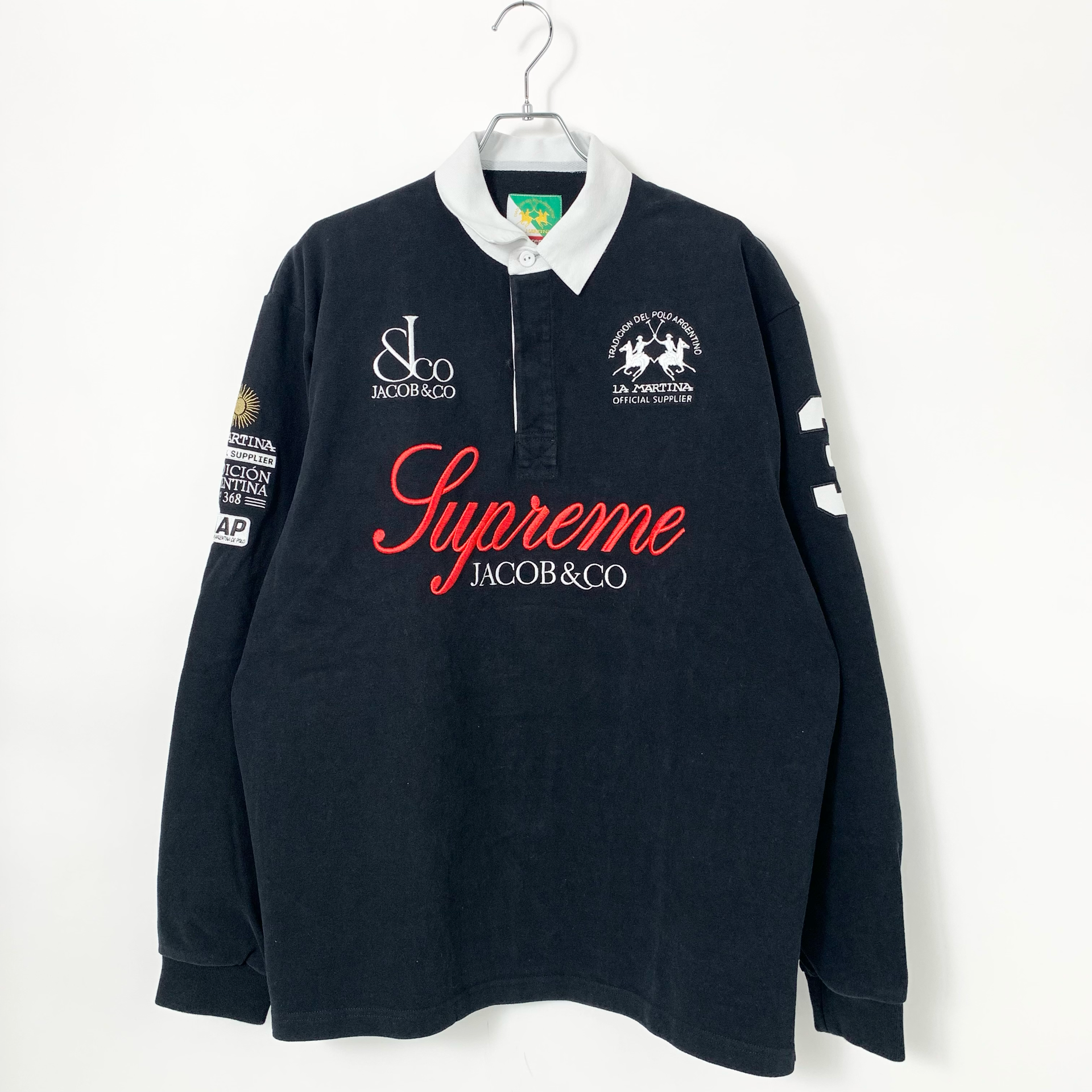 Supreme x La Martina Rugby "Black"