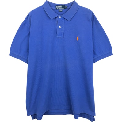 古着 ラルフローレン Ralph Lauren POLO by Ralph Lauren 半袖 ポロシャツ メンズXL相当/eaa623009