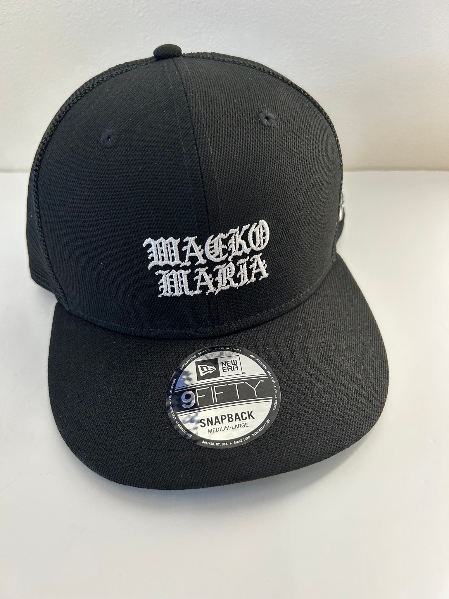 WACKO MARIA x NEW ERA 9Fifty Truker "Black"