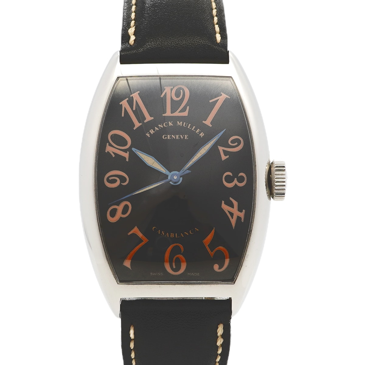★最終価格★SALE【6wga0026】フランクミュラー カサブランカ サハラ 5850CASA 黒文字盤【中古】腕時計 メンズ