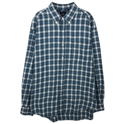 古着 90年代 ギャップ GAP オールドギャップ 長袖 ボタンダウンチェックシャツ メンズL相当 ヴィンテージ/eaa643896