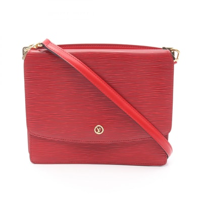 ルイ・ヴィトン LOUIS VUITTON グルネル ショルダーバッグ バッグ レザー エピ カスティリアンレッド レディース レッド系 M52657 【中古】