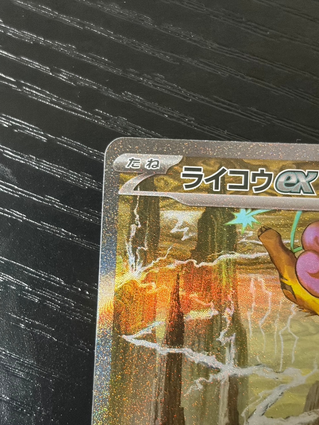 ライコウex SAR [M6 108/076](拡張パック「ストームエメラルダ」)