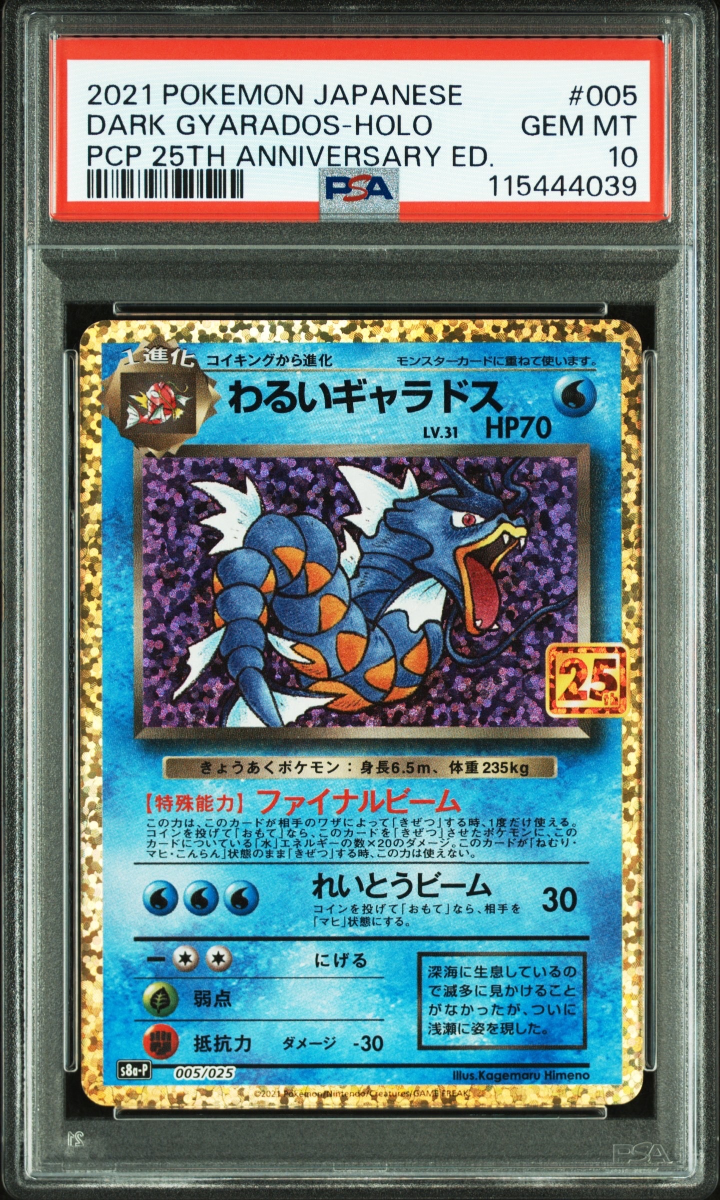 わるいギャラドス: プロモ[S8a-P 005/025](プロモカードパック 25th