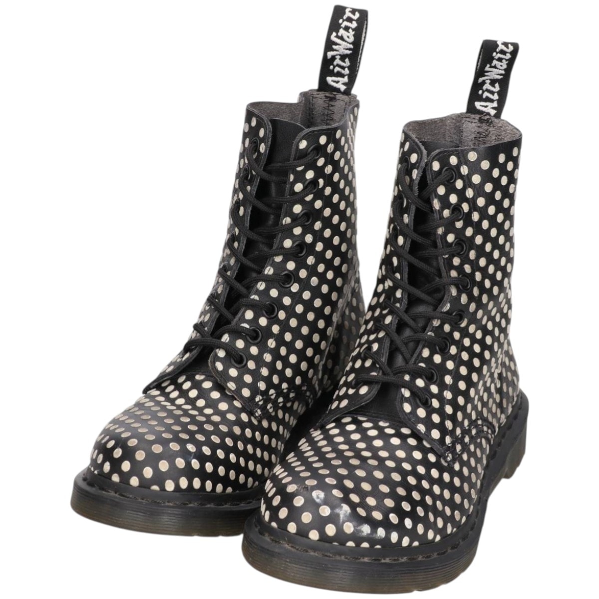 古着 ドクターマーチン Dr.Martens PASCAL ドット柄 8ホールブーツ 7 レディース26.0cm相当/saa014979