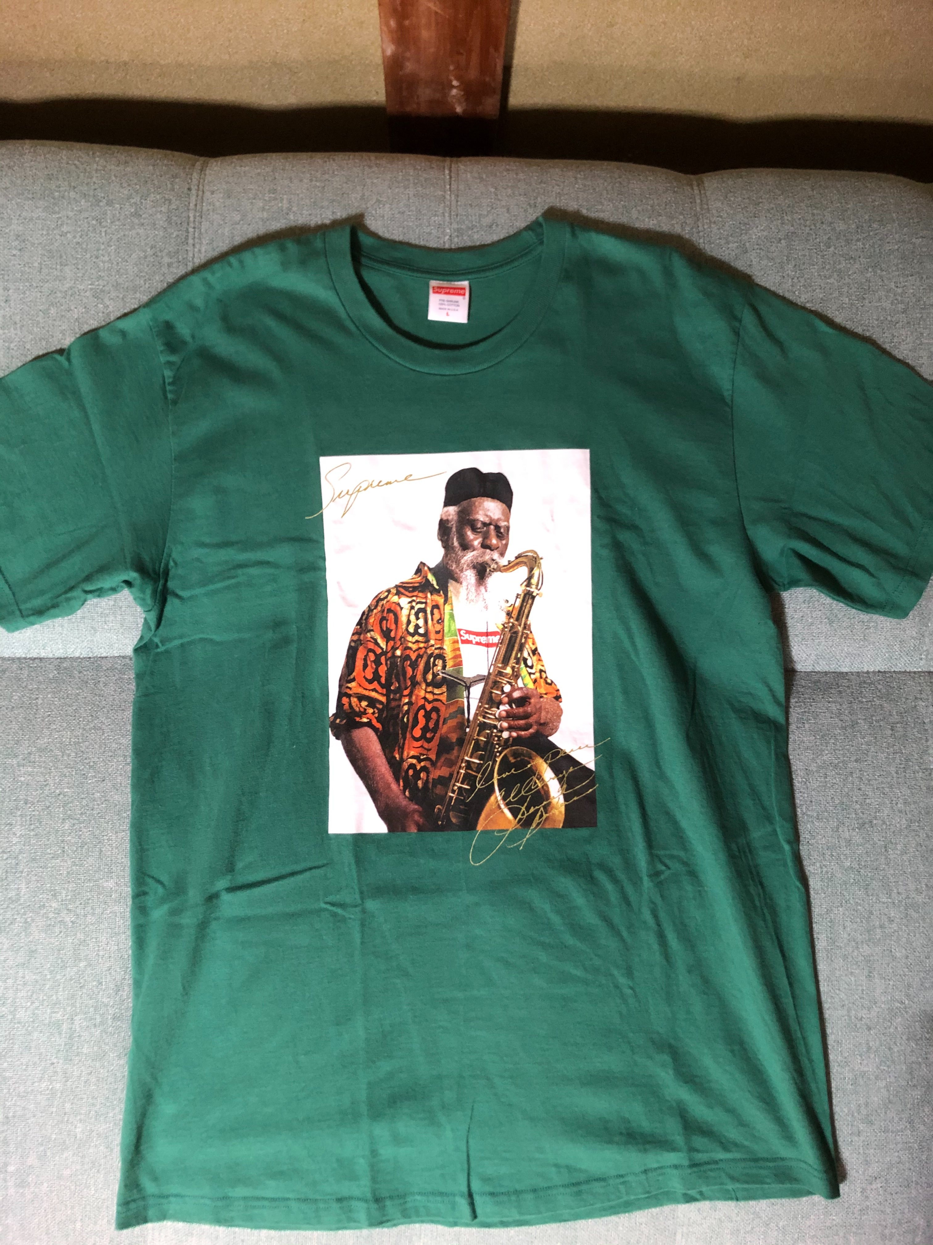 Supreme Pharoah Sanders Tee "Light Pine"