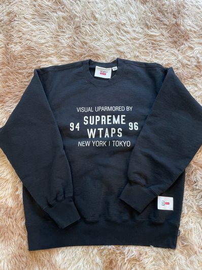 Supreme / WTAPS Crewneck "Black" 21274SPD-CSM03S