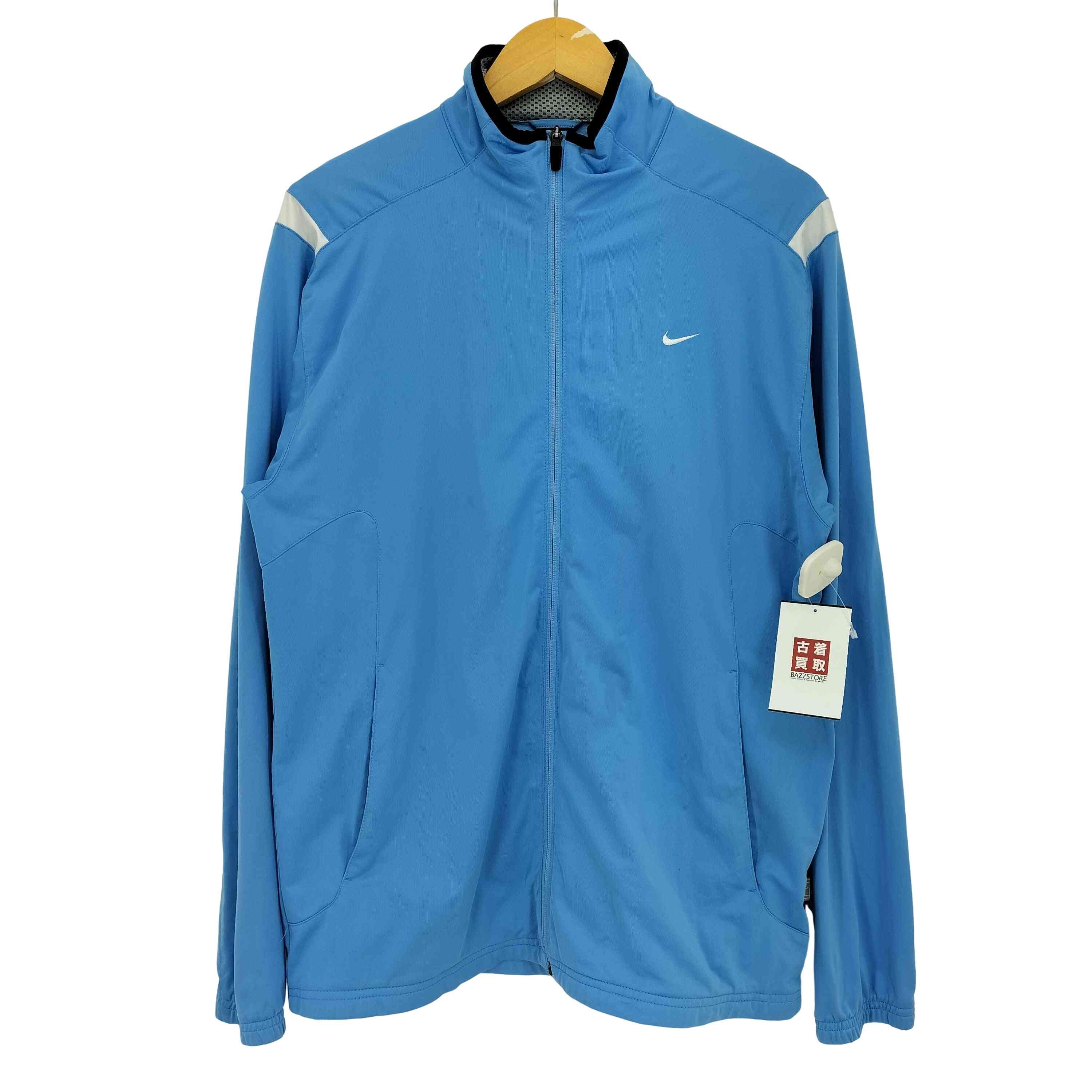 傷や汚れあり】00s DRY-FIT スウッシュロゴ刺繍 トラックジャケット