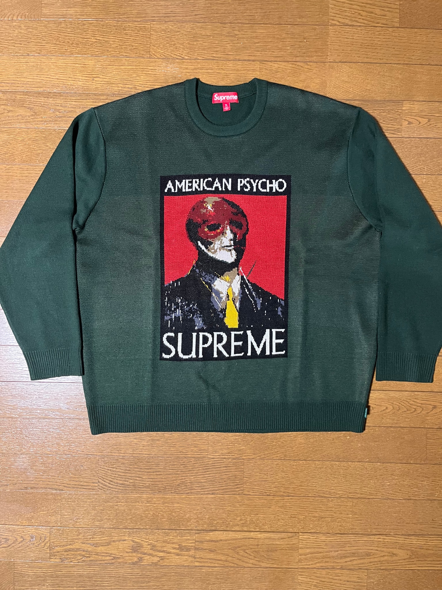 Supreme American Psycho Sweater "Green"