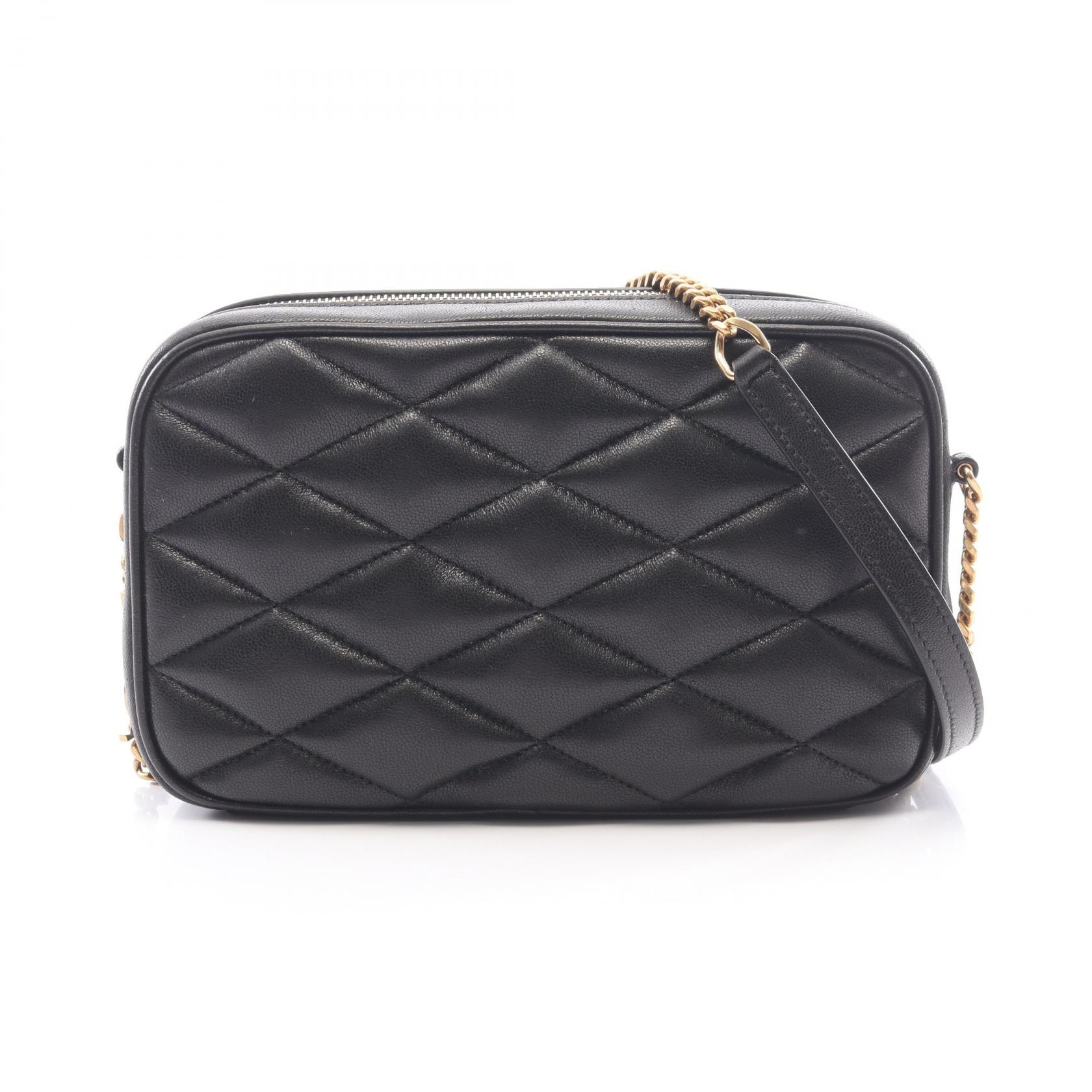 サンローランパリ SAINT LAURENT PARIS カメラバッグ ショルダーバッグ バッグ レザー レディース ブラック系 8414391EL071000 【新品】