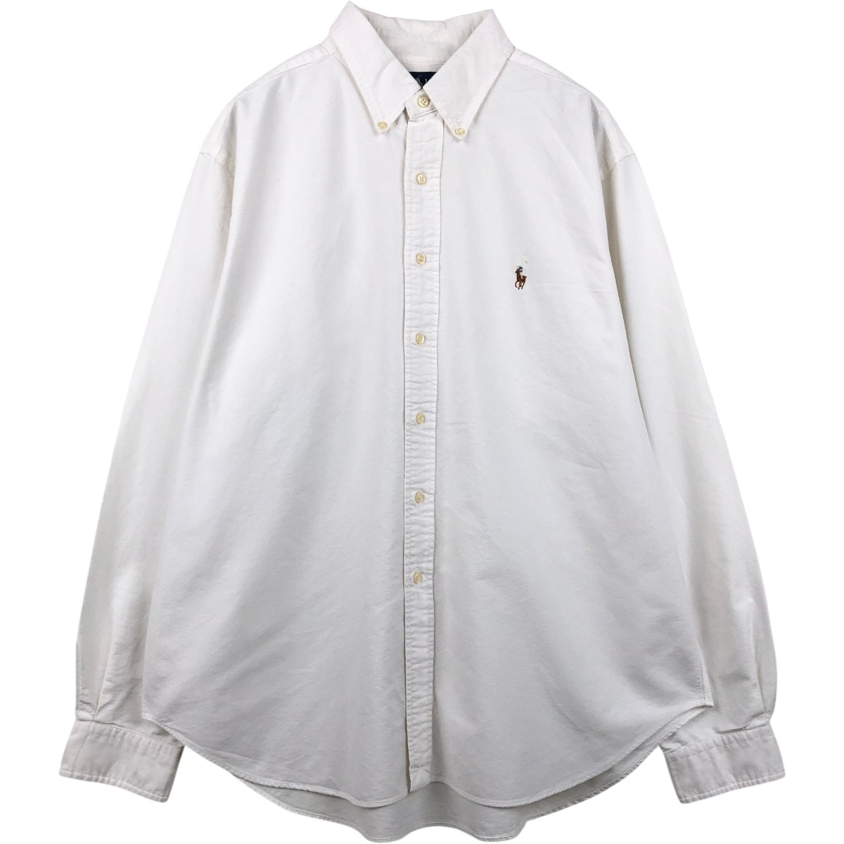 古着 ラルフローレン Ralph Lauren CLASSIC FIT 長袖 ボタンダウンシャツ メンズXL相当/eaa678437
