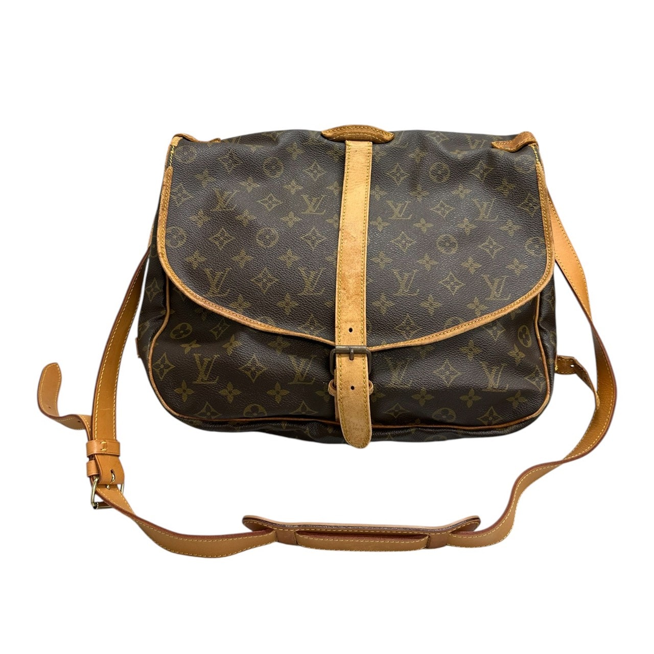 Louis Vuitton Monogram Saumur 35