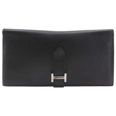 エルメス ベアンスフレ □K ユニセックス長財布