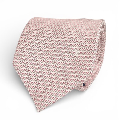 極美品 ルイヴィトン ネクタイ ピンク メンズ M71210