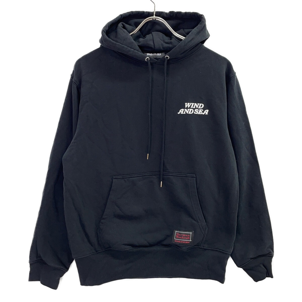 ウィンダンシー ×NORMAN ROCKWELL プリントパーカー S