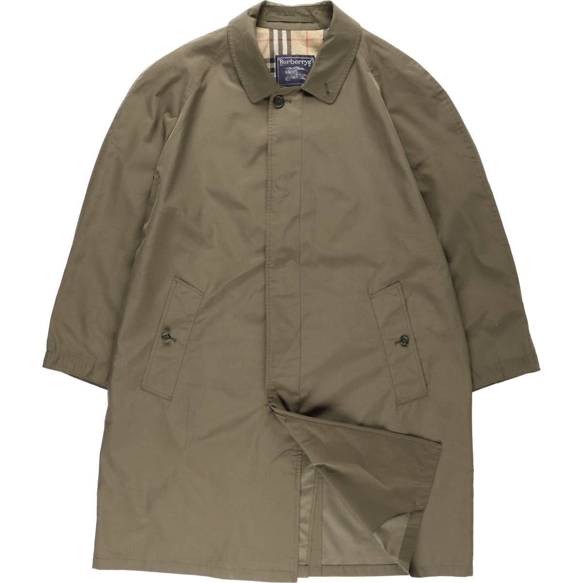 古着 バーバリー Burberry's ステンカラーコート バルマカーンコート メンズS相当/eaa634756