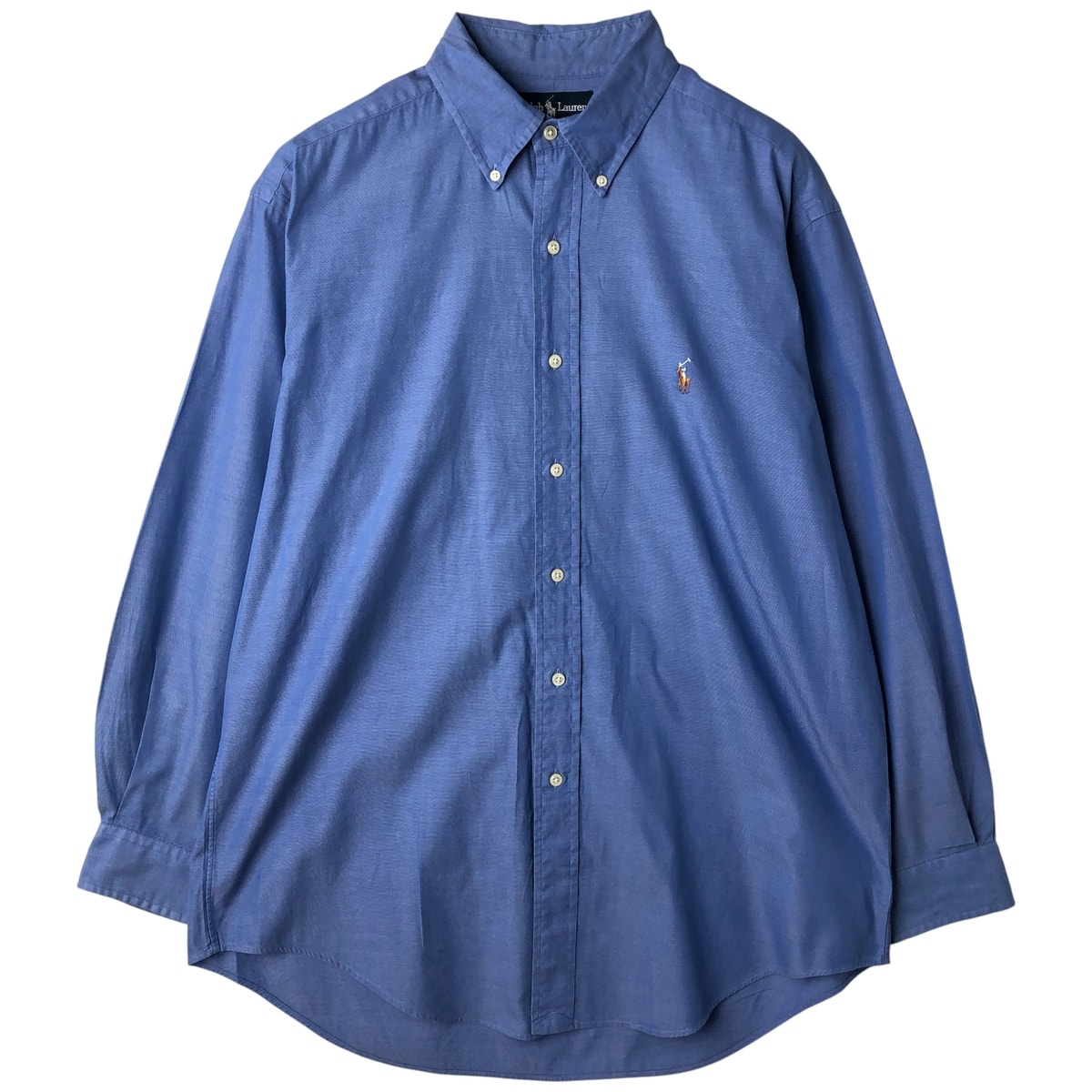 古着 ラルフローレン Ralph Lauren YARMOUTH 長袖 ボタンダウンシャツ メンズL相当/eaa609642