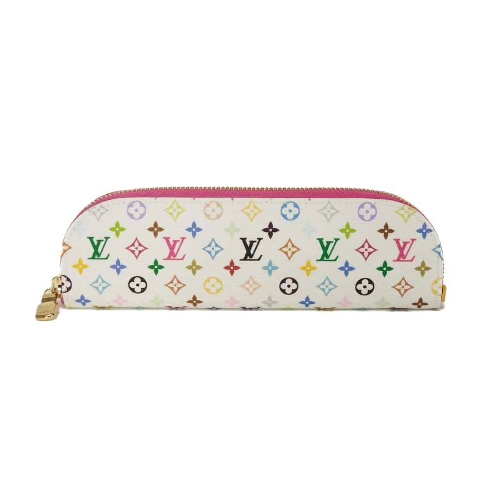 Louis Vuitton x Takashi Murakami Monogram Multicolor Charlotte Pencil Pouch "Blanc"