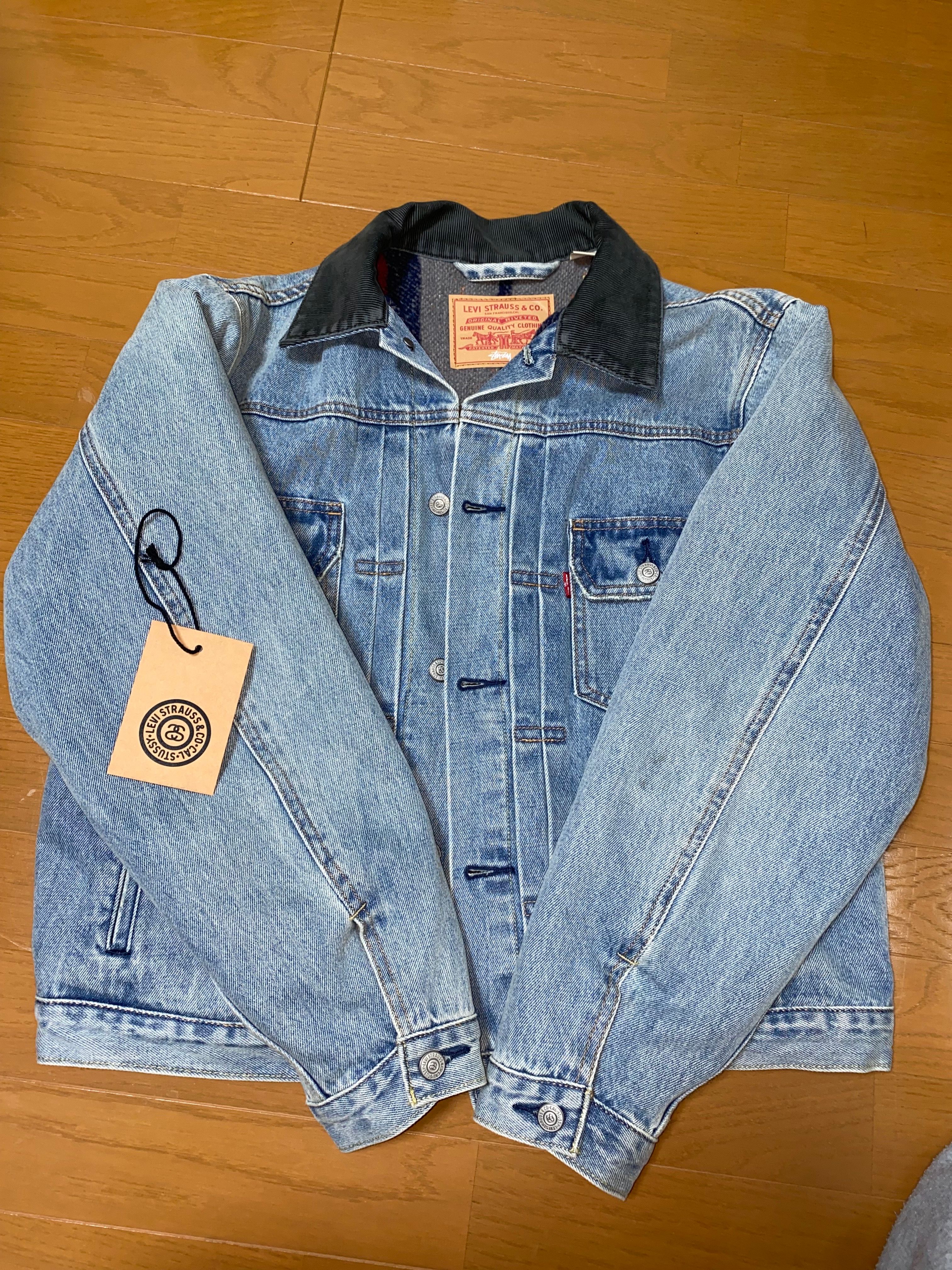 Stussy × LEVI'S Embossed Trucer "Denim" A5215-0000