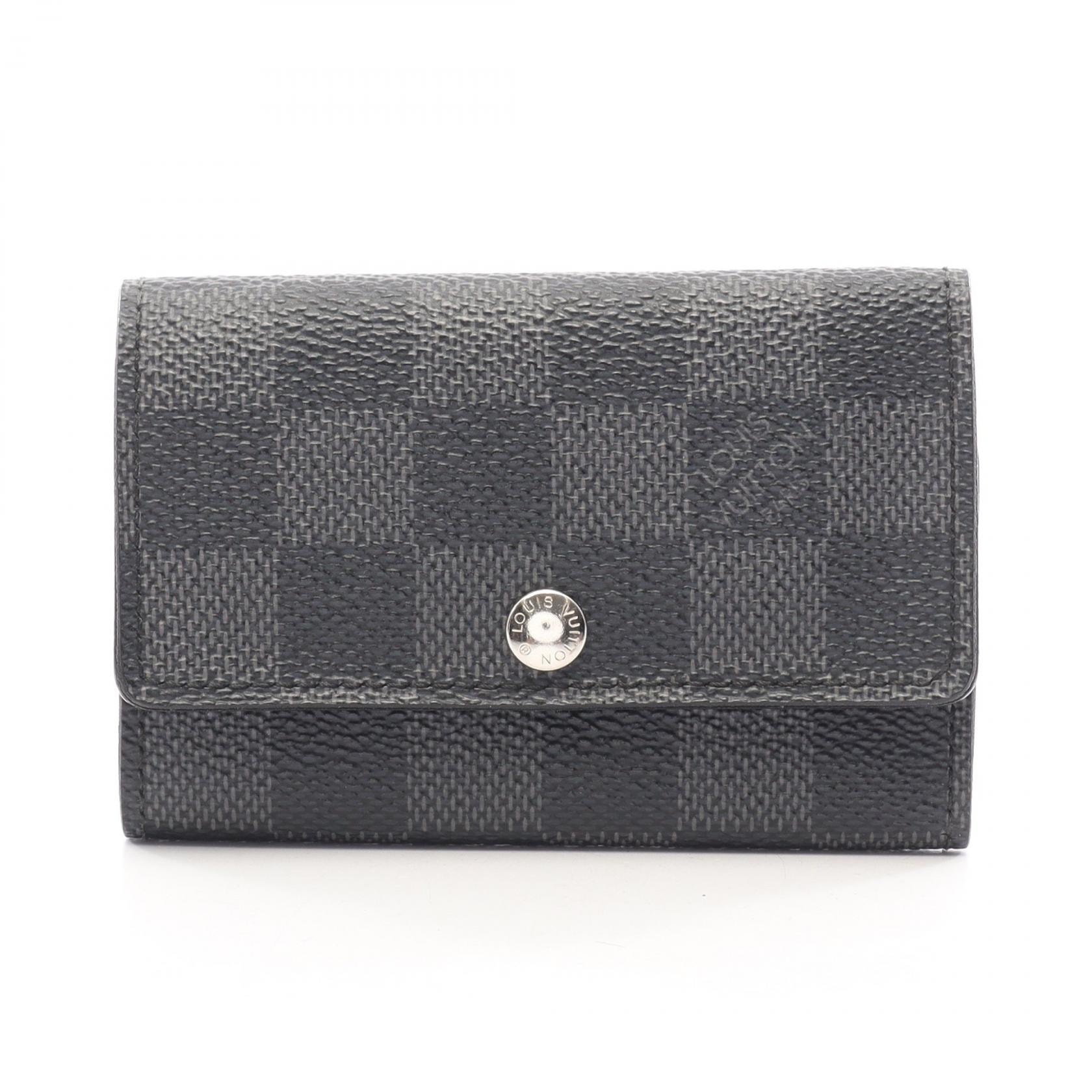 ルイ・ヴィトン LOUIS VUITTON ミュルティクレ6 ダミエグラフィット 6連 キーケース アクセサリー PVC メンズ ブラック系 N62662 【中古】