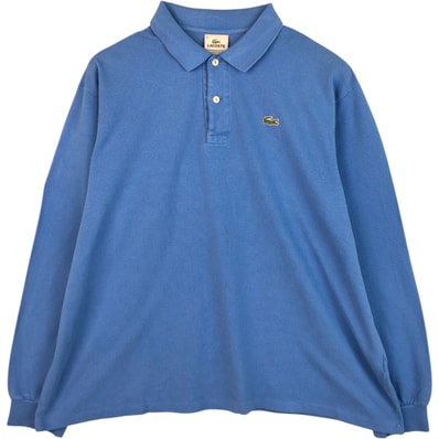 古着 ラコステ LACOSTE フランス企画 長袖 ポロシャツ 8 メンズXXL相当/eaa619124