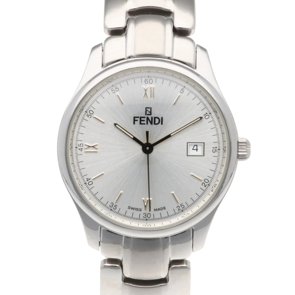 フェンディ 腕時計 時計 ステンレススチール 210G クオーツ メンズ 1年保証 FENDI  中古