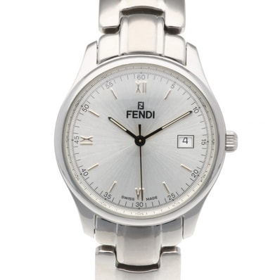フェンディ 腕時計 時計 ステンレススチール 210G クオーツ メンズ 1年保証 FENDI 中古