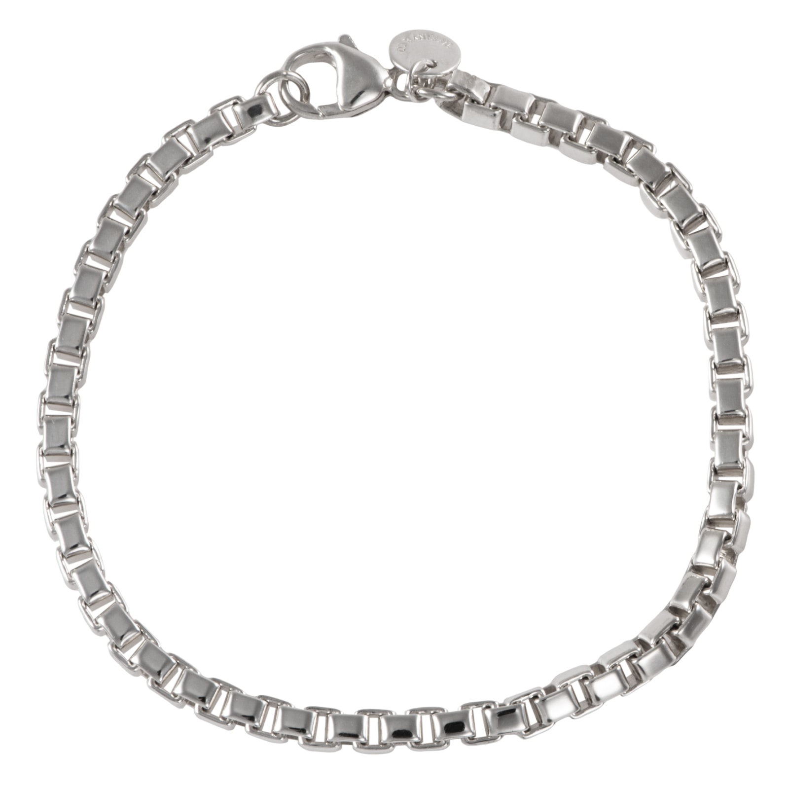 TIFFANY&Co. ティファニー ベネチアン リンク ブレスレット スターリングシルバー シルバー【中古】