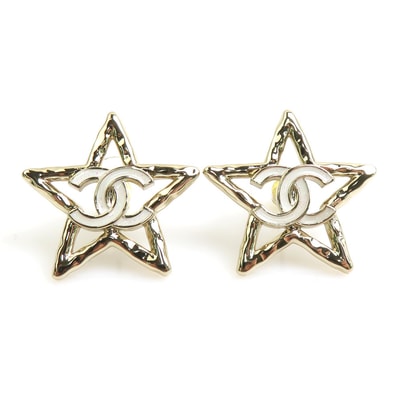 シャネル CHANEL ピアス メタル ゴールド レディース【中古】 h32304a