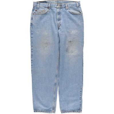 古着 00年代 リーバイス Levi's 550 RELAXED FIT テーパードデニムパンツ メンズw35相当/eaa528544