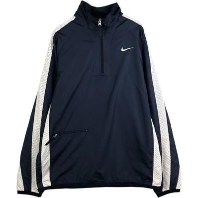 古着 00年代 ナイキ NIKE ハーフジップ ウォームアッププルオーバー メンズL相当/eaa594993