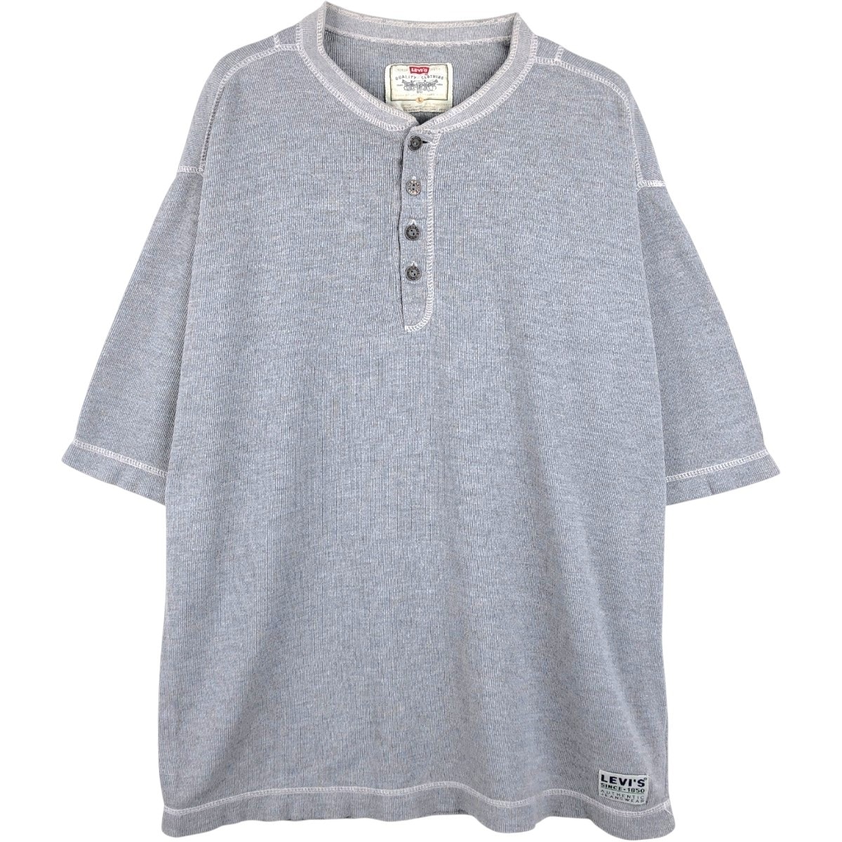 古着 リーバイス Levi's ヘンリーネック 半袖 Tシャツ メンズL相当/eaa672715