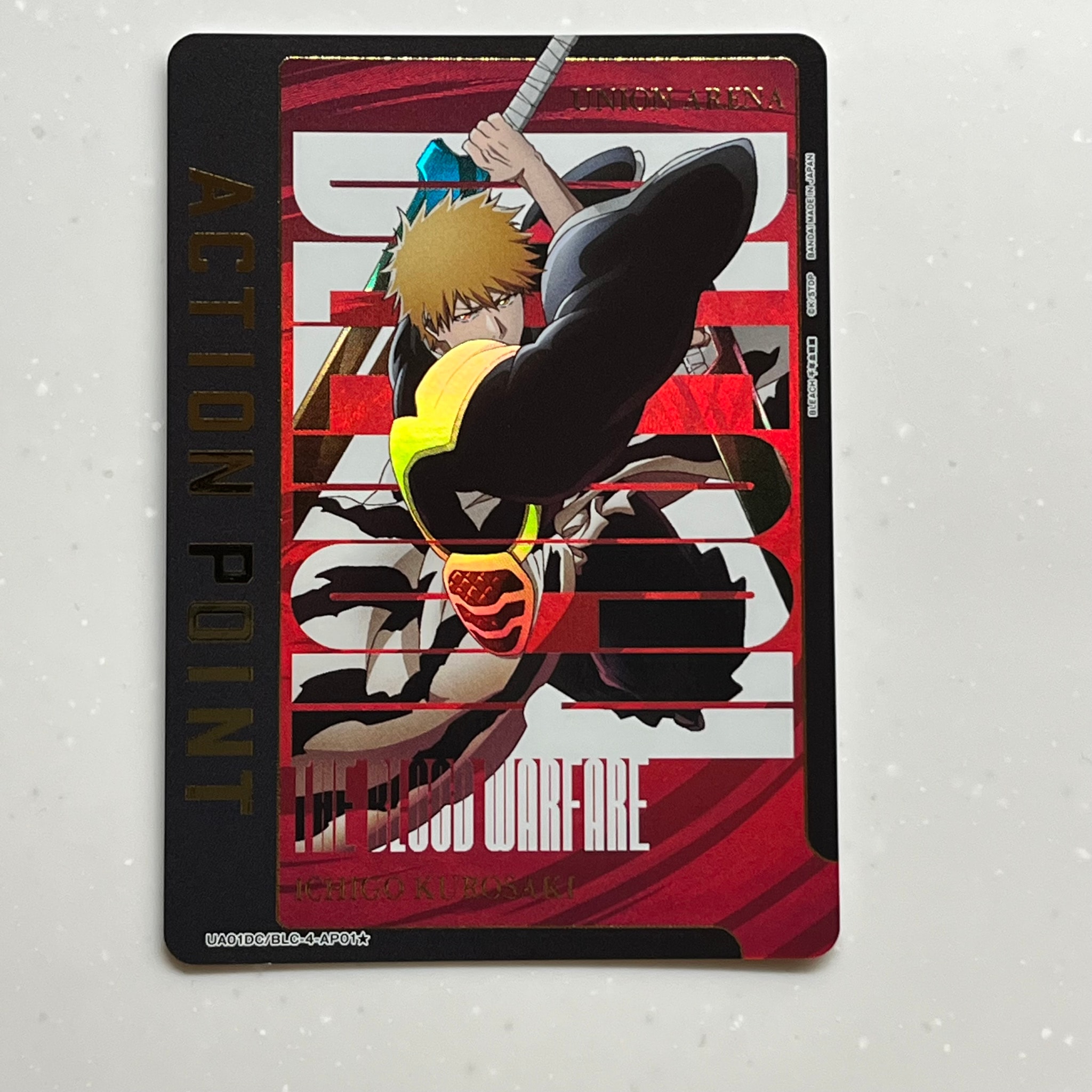 アクションポイントカード (黒崎 一護) ★ [UA01DC/BLC-4-AP01](アドバンスドデッキ「BLEACH 千年血戦篇」)