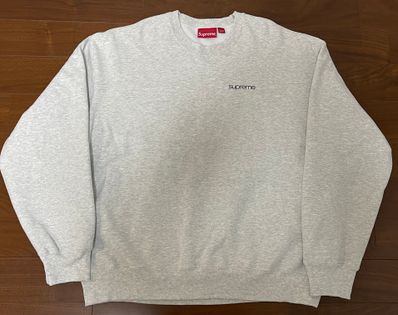 Supreme Nyc Crewneck "Ash Grey"