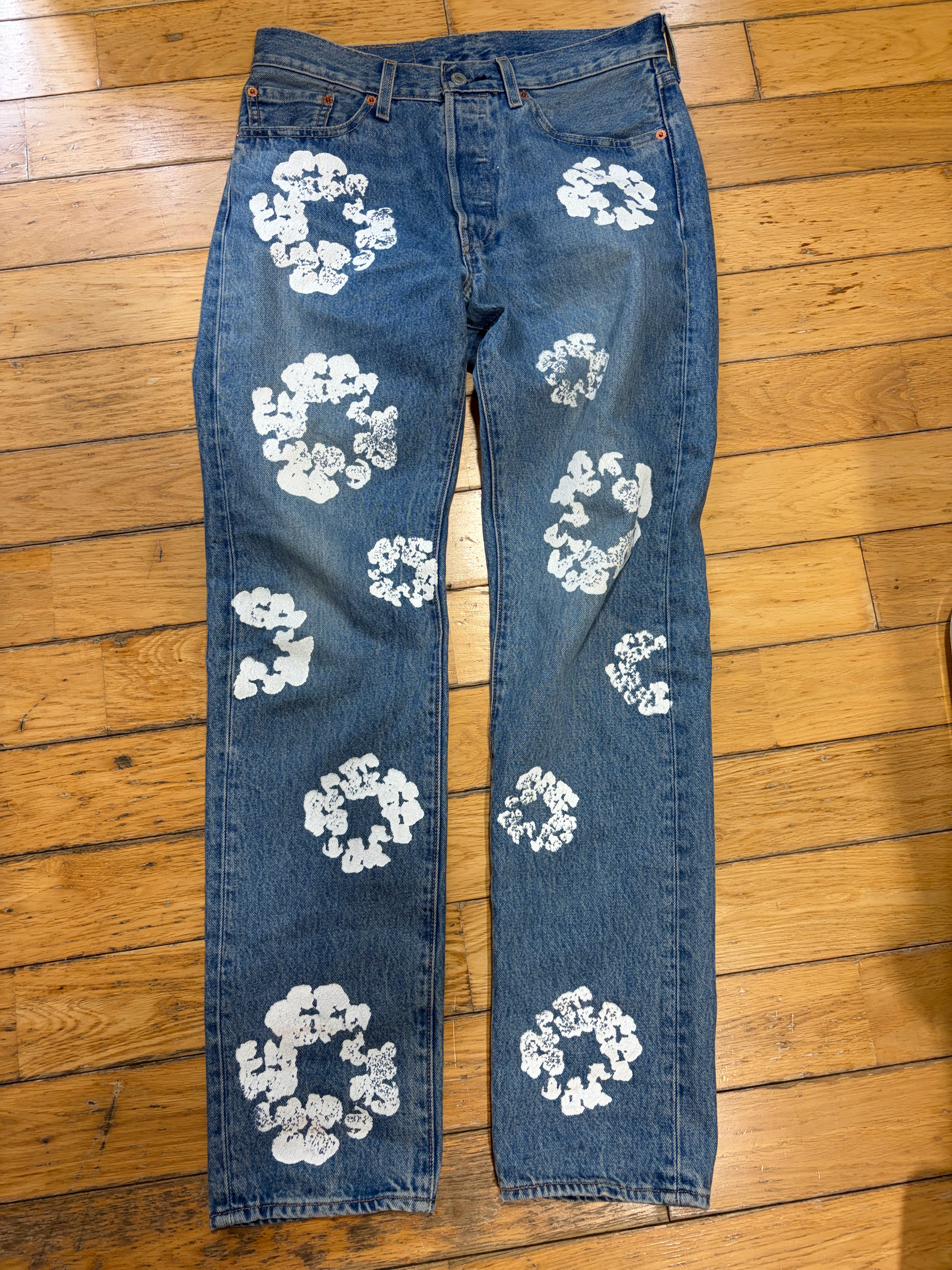 Levi's x Denim Tears The Cotton Wreath Jean "Light Wash"