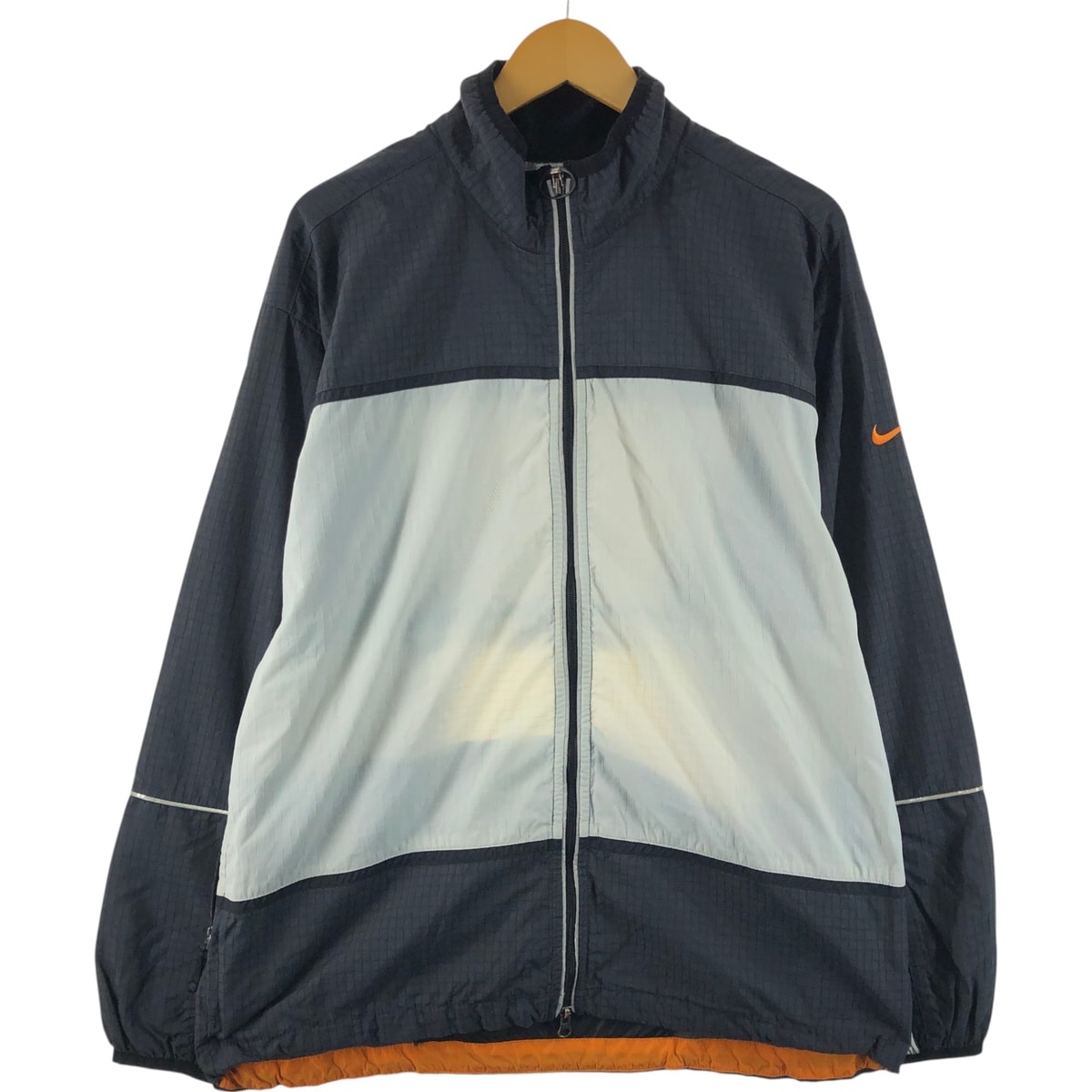 古着 90年代 ナイキ NIKE リップストップ ナイロンジャケット メンズL相当 ヴィンテージ/eaa555947