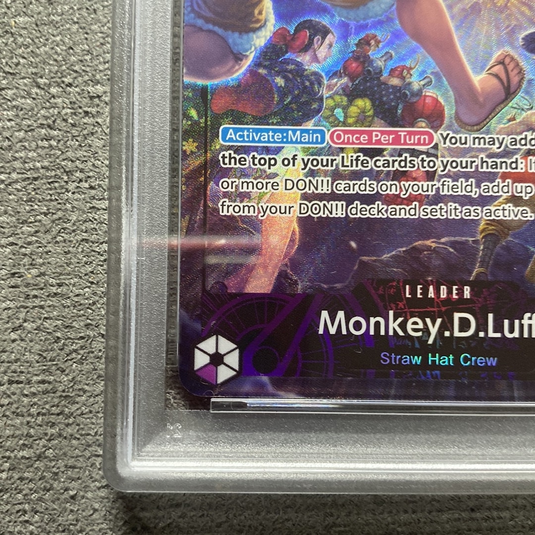 【ARS10+】モンキー・D・ルフィ L 英語版（PSA限定コラボプロモカード） PSA10】モンキー・D・ルフィ L [OP05-060]【英語版】（PSA限定コラボ