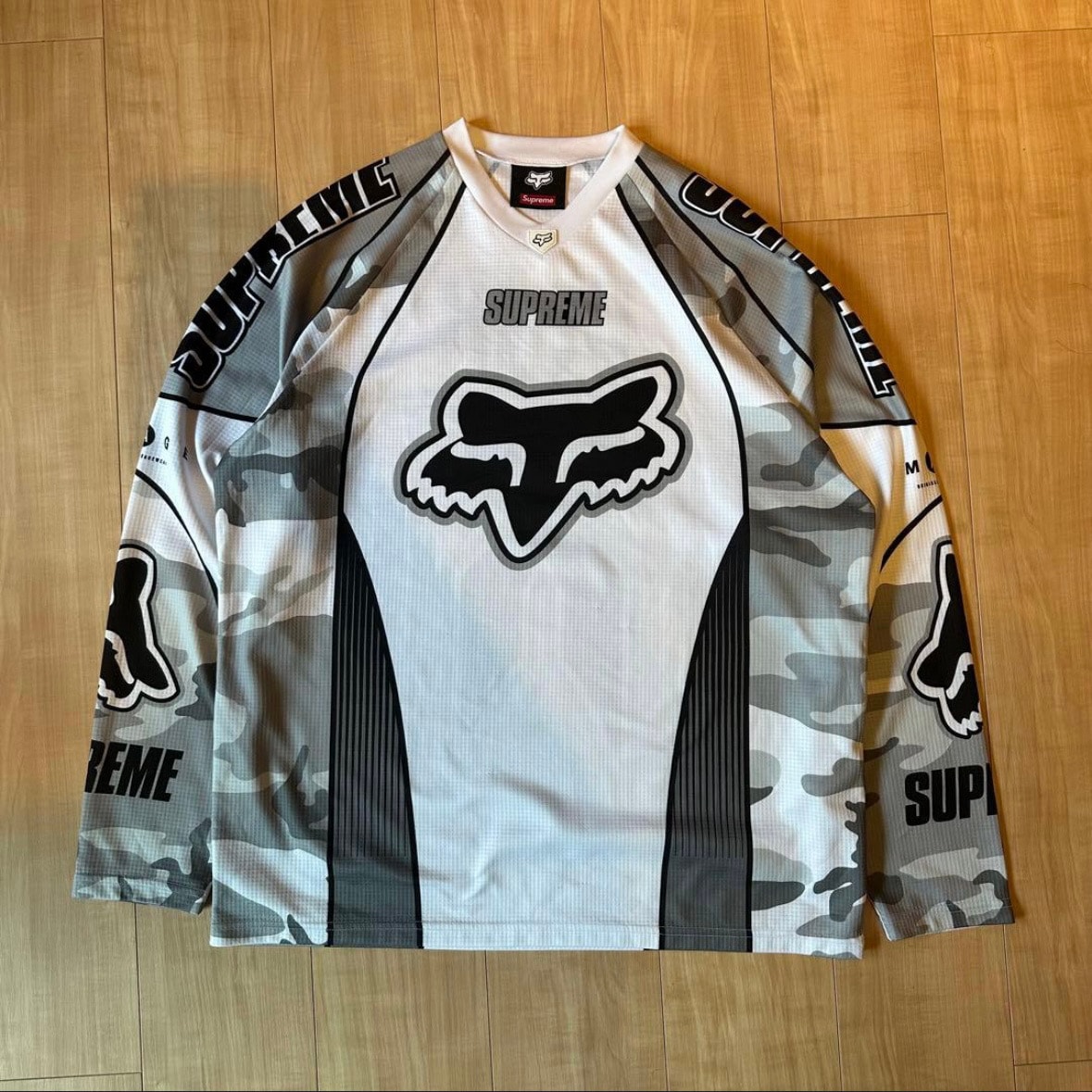 Supreme x Fox Racing DMX Jersey "White"