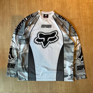 Supreme x Fox Racing DMX Jersey "White"