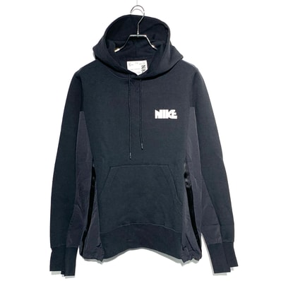 Sacai x Nike NRG Pullover Hoodie "Black"