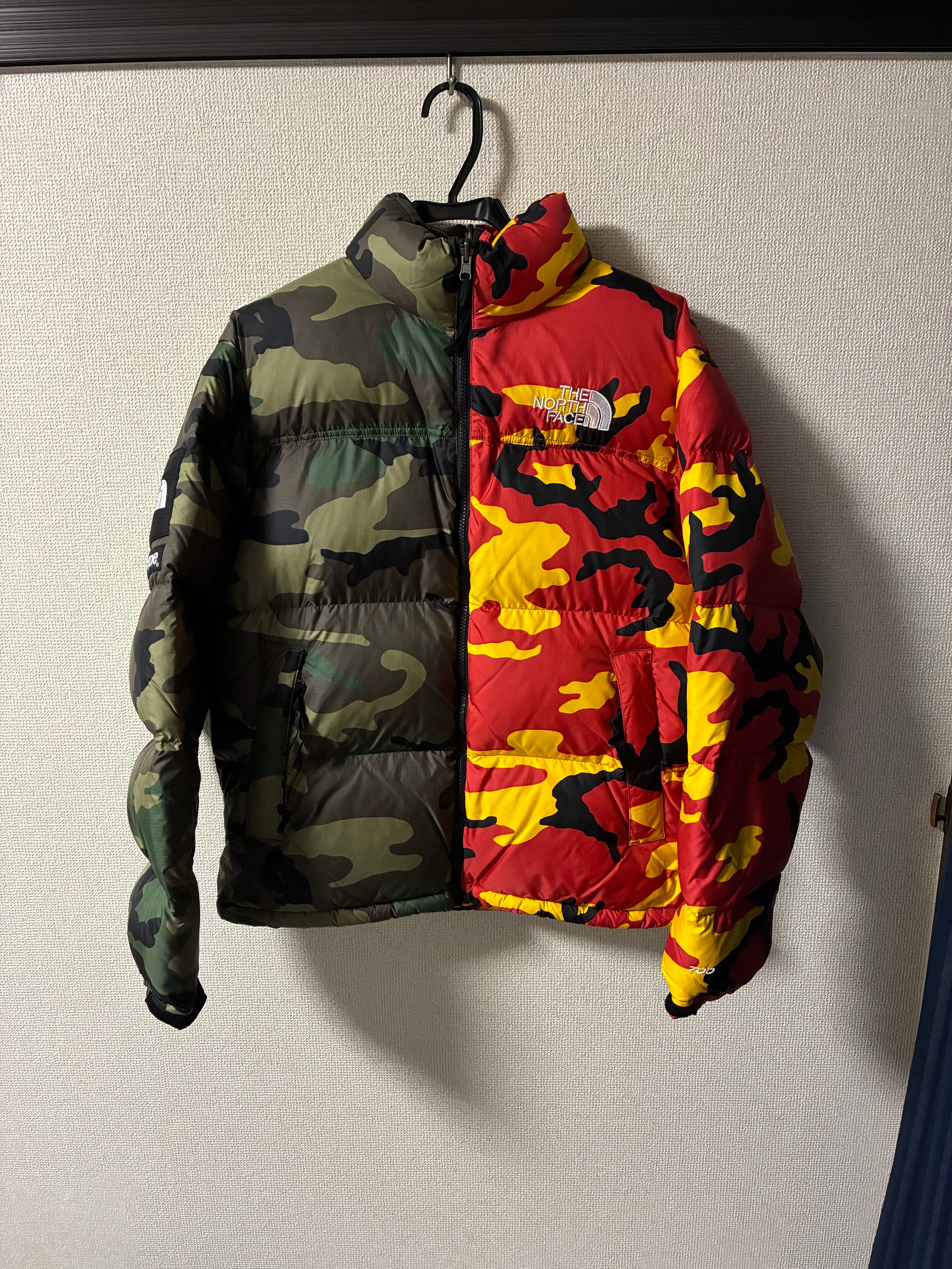 Supreme x The North Face Split Nuptse Jacket "Camo"