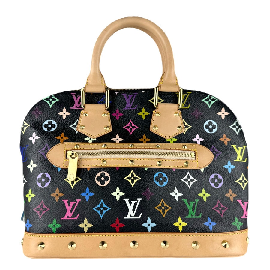 ルイ ヴィトン LOUIS VUITTON ハンドバッグ モノグラム マルチカラー アルマ モノグラムマルチカラー ノワール レディース M92646【中古】 z8795