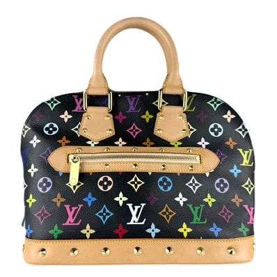 ルイ ヴィトン LOUIS VUITTON ハンドバッグ モノグラム マルチカラー アルマ モノグラムマルチカラー ノワール レディース M92646【中古】 z8795