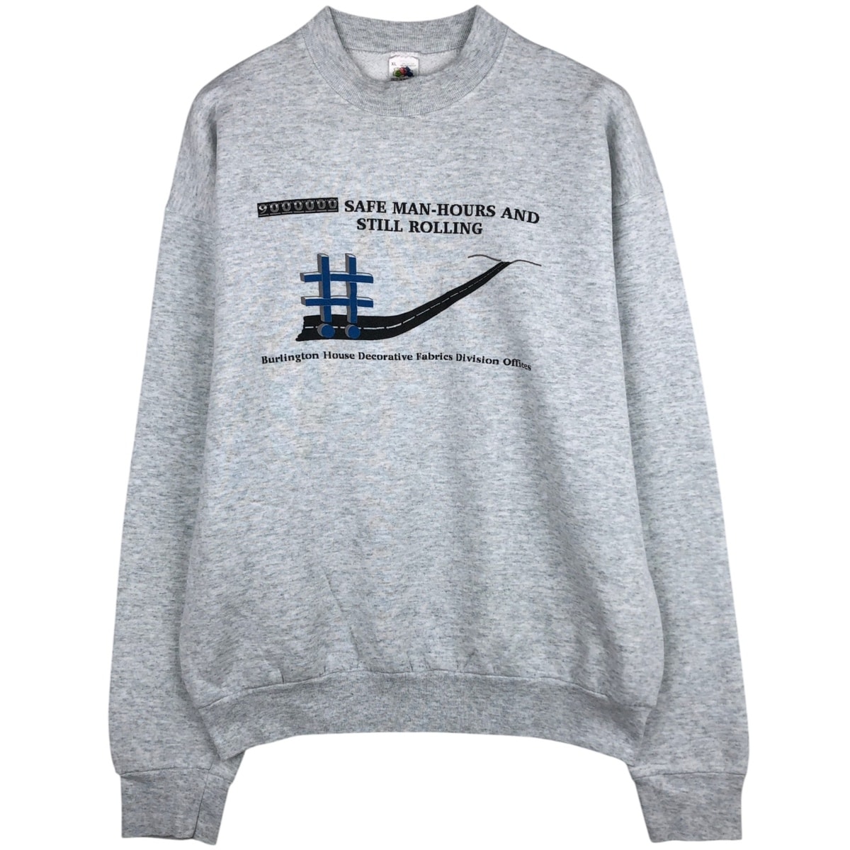 古着 90年代 フルーツオブザルーム FRUIT OF THE LOOM プリントスウェットシャツ トレーナー USA製 メンズXL相当 ヴィンテージ/eaa624884