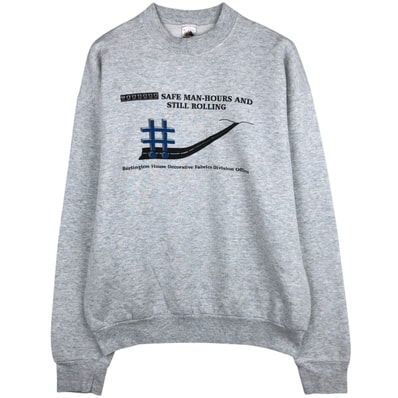 古着 90年代 フルーツオブザルーム FRUIT OF THE LOOM プリントスウェットシャツ トレーナー USA製 メンズXL相当 ヴィンテージ/eaa624884