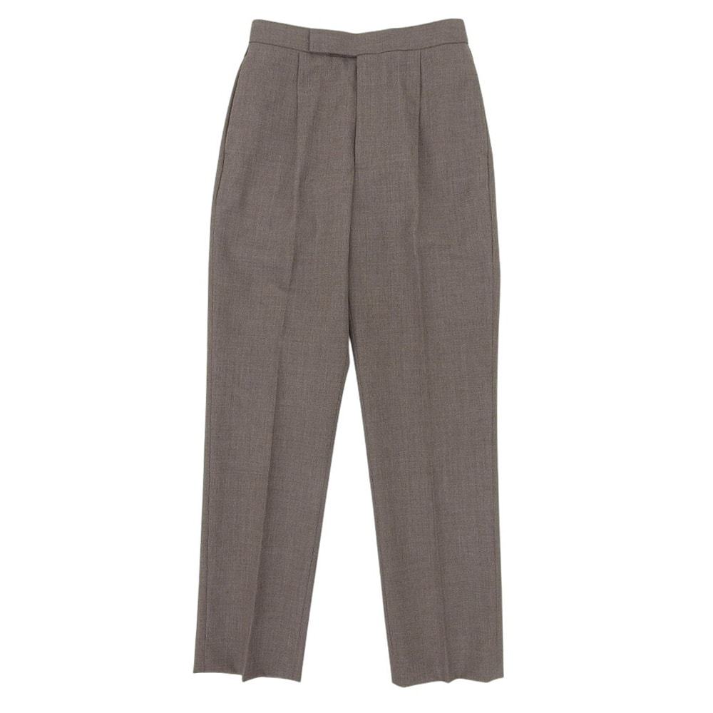 オーラリー 未使用 BLUEFACED WOOL SLACKS ボトムス レディース ブラウン 1 A20AP05BH 1