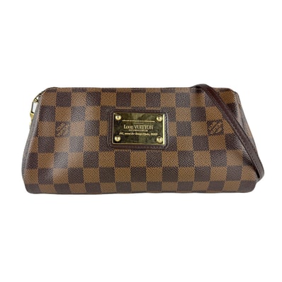 ルイ ヴィトン LOUIS VUITTON ショルダーバッグ ダミエ エヴァ ダミエキャンバス エベヌ レディース N55213【中古】 z8393