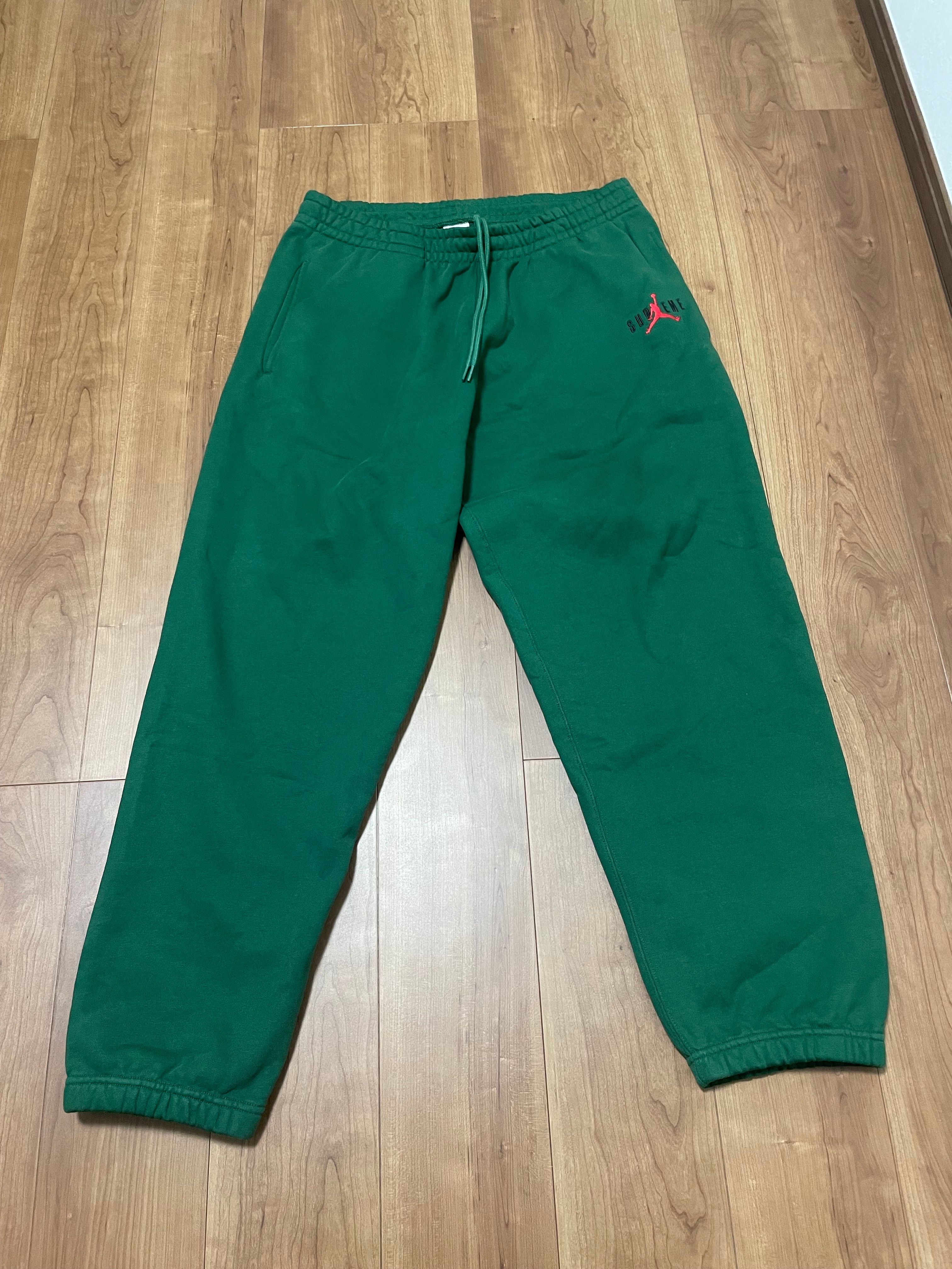 Supreme x Jordan Sweatpant "Green"