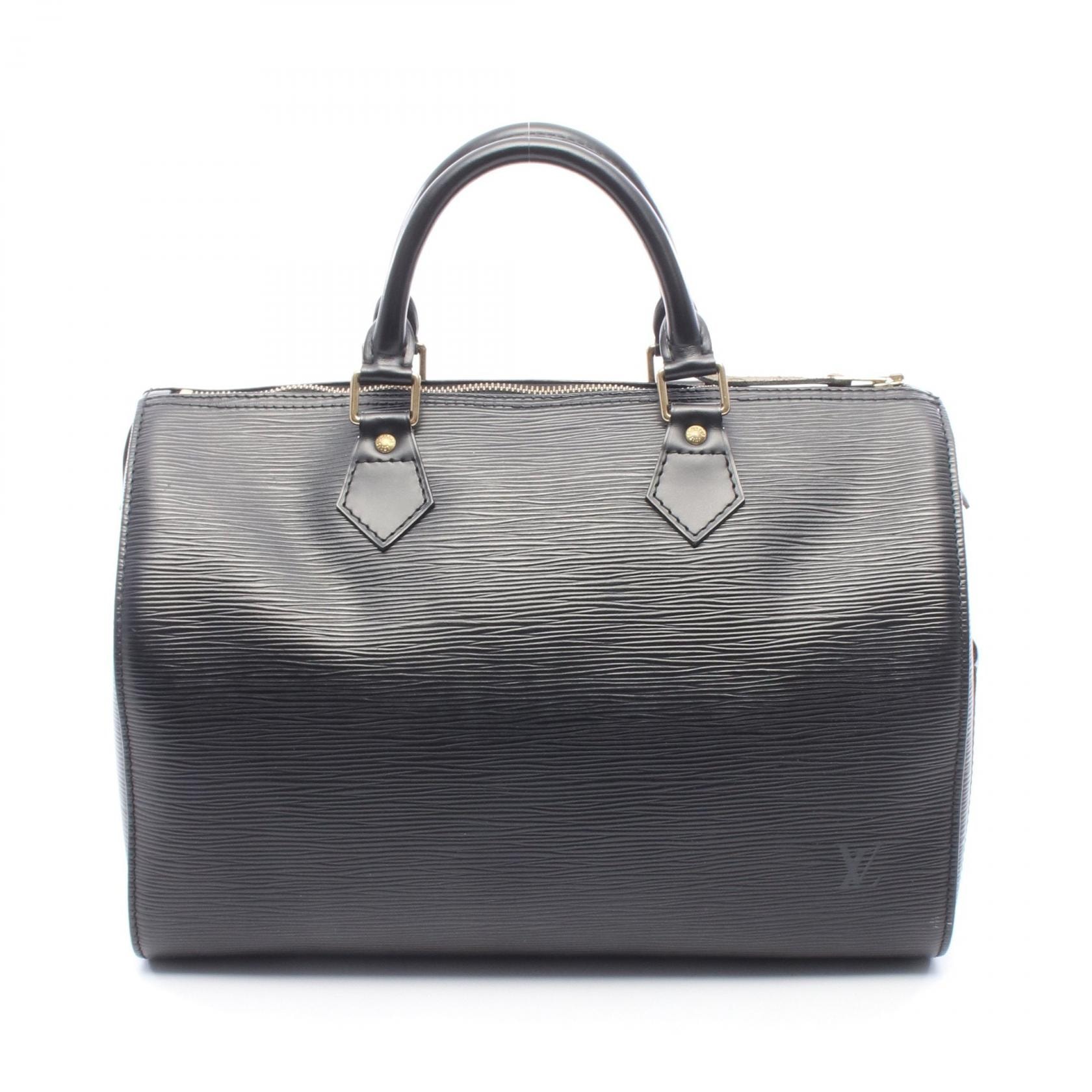 ルイ・ヴィトン LOUIS VUITTON スピーディ30 ハンドバッグ バッグ レザー エピ ノワール レディース ブラック系 M59022 【中古】