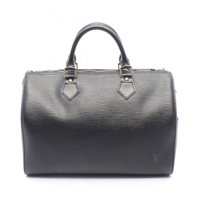 ルイ・ヴィトン LOUIS VUITTON スピーディ30 ハンドバッグ バッグ レザー エピ ノワール レディース ブラック系 M59022 【中古】